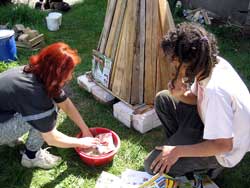 construction d'un four papier